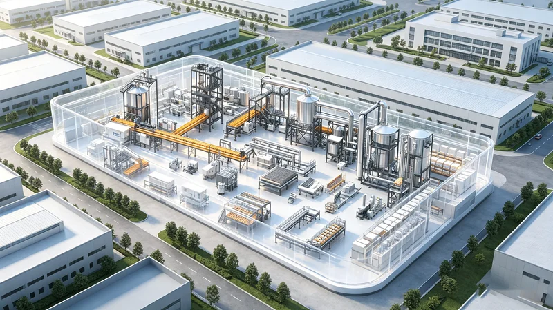 Giải pháp kỹ thuật nhà máy "chìa khóa trao tay" tự động hóa toàn phần cho chế biến thực phẩm