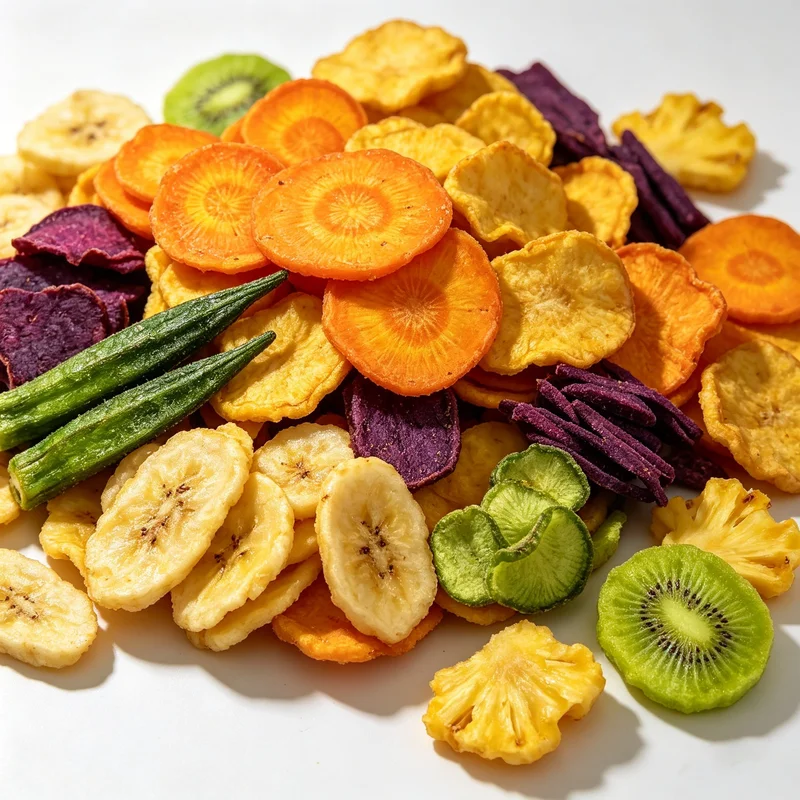 Giải pháp dây chuyền chiên chân không nhiệt độ thấp VF trọn bộ cho snack giòn tốt cho sức khỏe từ rau củ quả